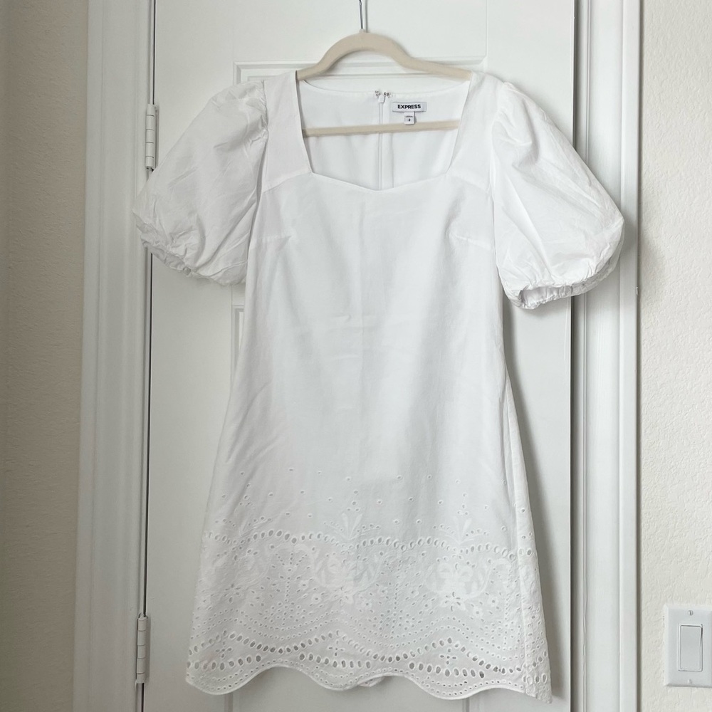 Express White Dress